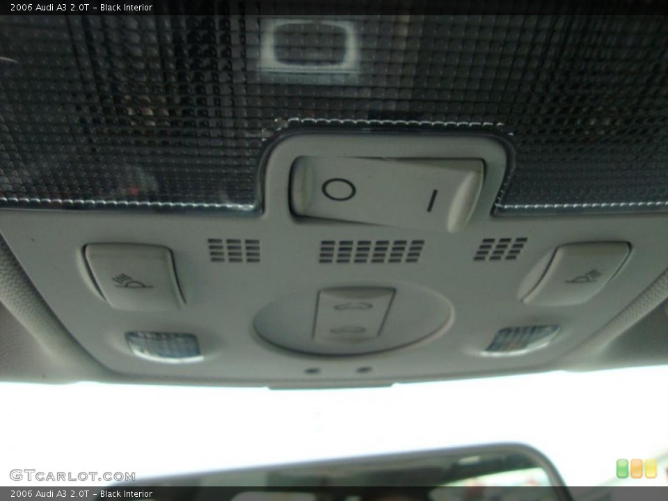Black Interior Controls for the 2006 Audi A3 2.0T #38724995
