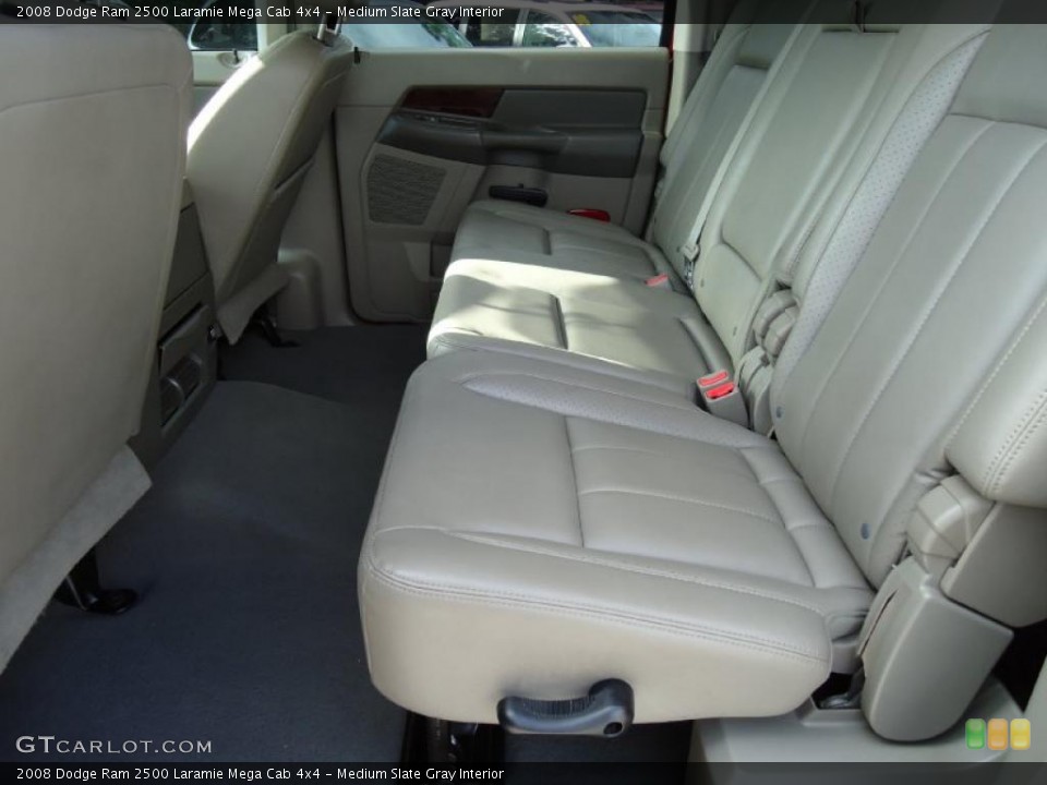 Medium Slate Gray Interior Photo for the 2008 Dodge Ram 2500 Laramie Mega Cab 4x4 #38725963