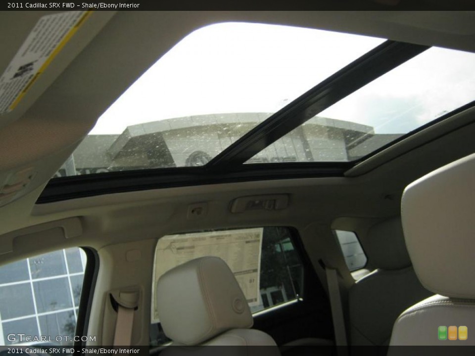 Shale/Ebony Interior Sunroof for the 2011 Cadillac SRX FWD #38726067