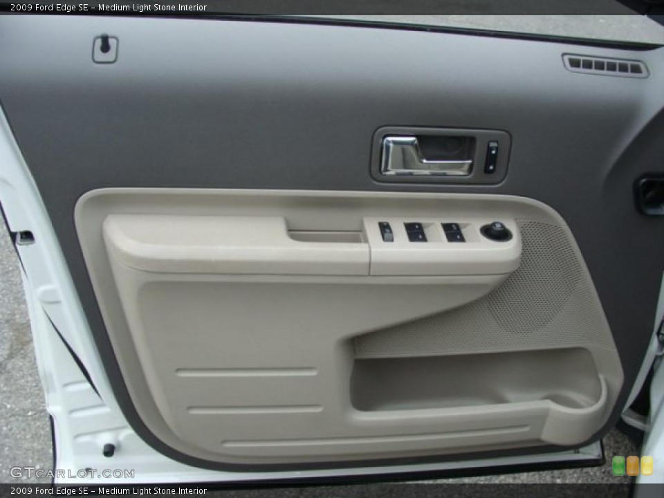 Medium Light Stone Interior Door Panel for the 2009 Ford Edge SE #38726263