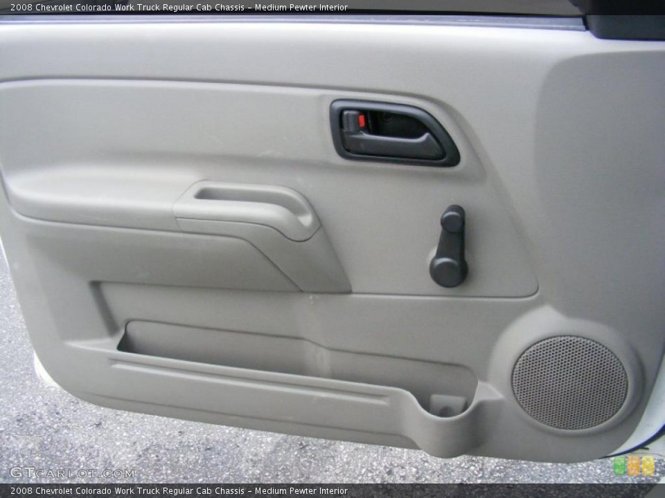 Medium Pewter Interior Door Panel for the 2008 Chevrolet Colorado Work Truck Regular Cab Chassis #38726935
