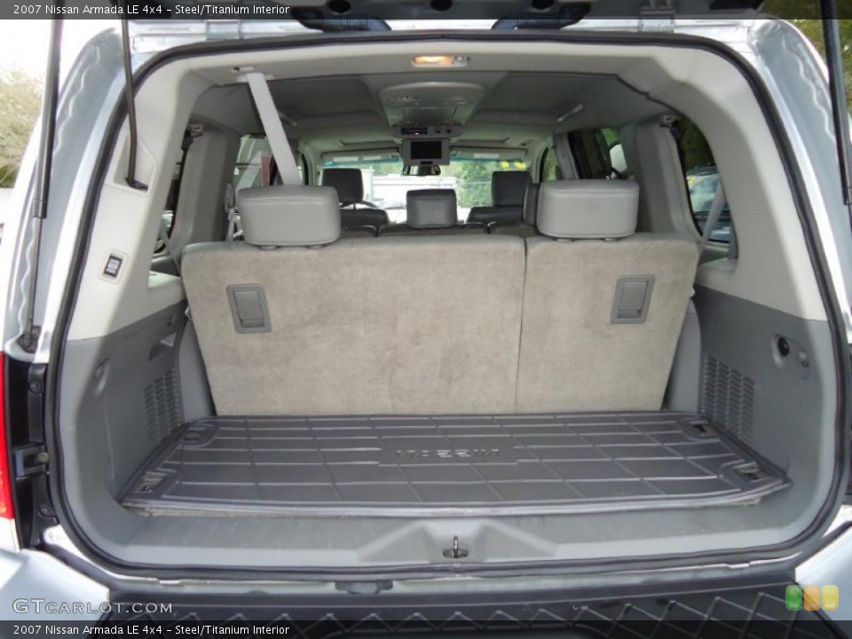 Steel/Titanium Interior Trunk for the 2007 Nissan Armada LE 4x4 #38727735