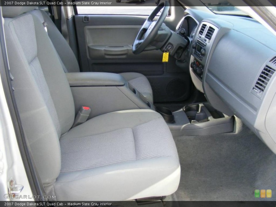 Medium Slate Gray Interior Photo for the 2007 Dodge Dakota SLT Quad Cab #38727755