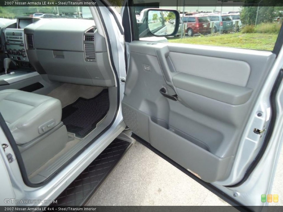 Steel/Titanium Interior Door Panel for the 2007 Nissan Armada LE 4x4 #38727895