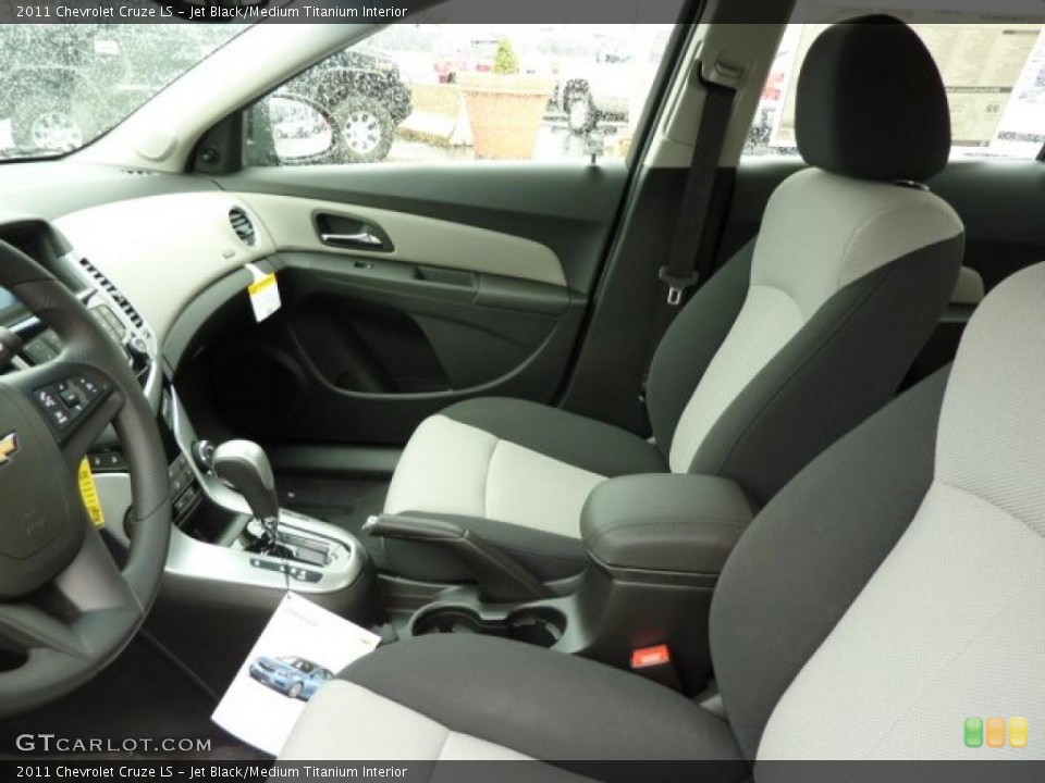 Jet Black/Medium Titanium Interior Photo for the 2011 Chevrolet Cruze LS #38728175