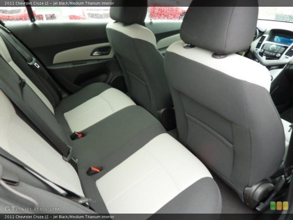 Jet Black/Medium Titanium Interior Photo for the 2011 Chevrolet Cruze LS #38728207