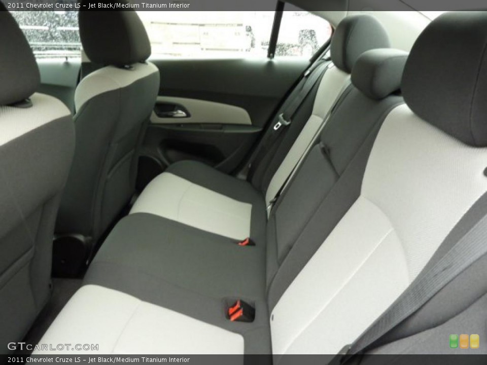 Jet Black/Medium Titanium Interior Photo for the 2011 Chevrolet Cruze LS #38728299