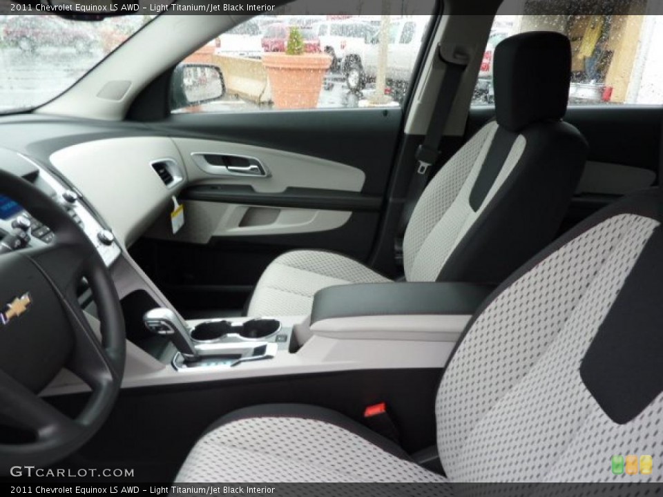Light Titanium/Jet Black Interior Photo for the 2011 Chevrolet Equinox LS AWD #38729083