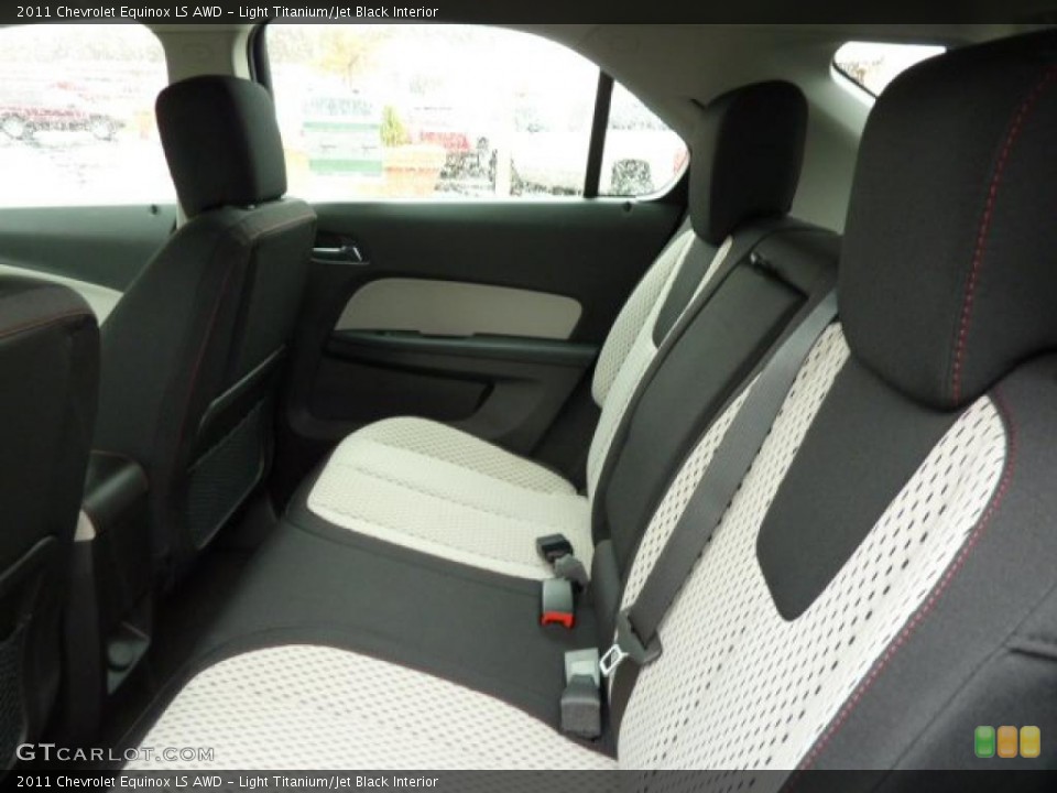 Light Titanium/Jet Black Interior Photo for the 2011 Chevrolet Equinox LS AWD #38729199