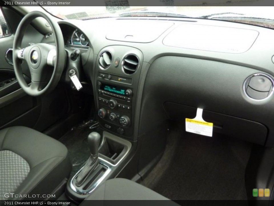 Ebony Interior Dashboard for the 2011 Chevrolet HHR LS #38729367