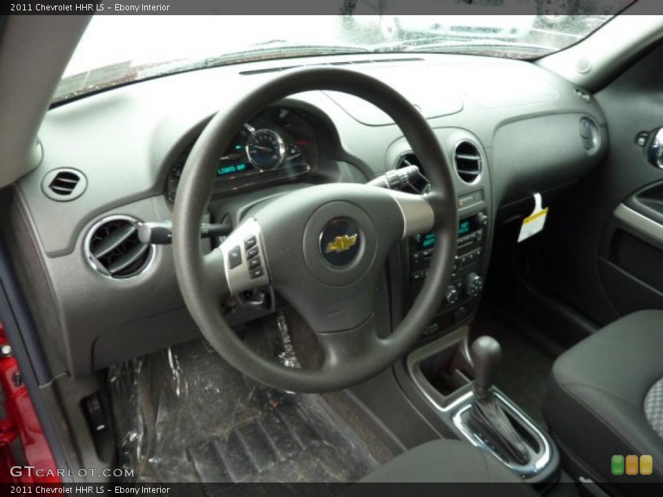 Ebony Interior Prime Interior for the 2011 Chevrolet HHR LS #38729443