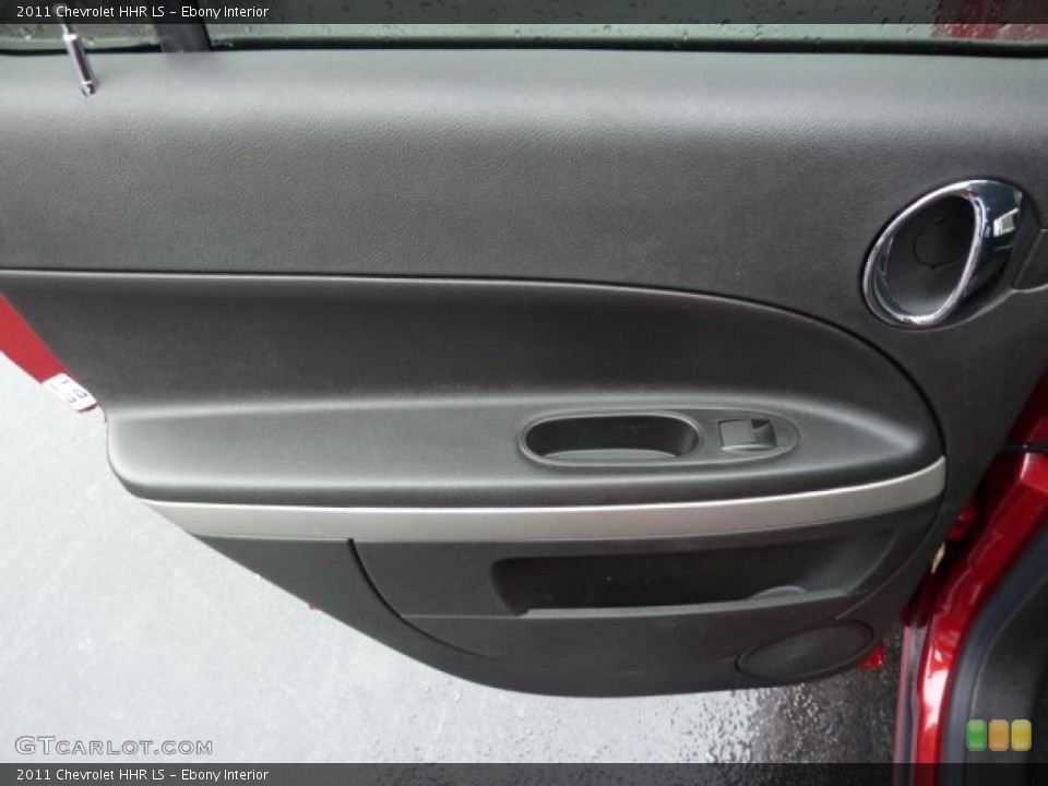 Ebony Interior Door Panel for the 2011 Chevrolet HHR LS #38729487