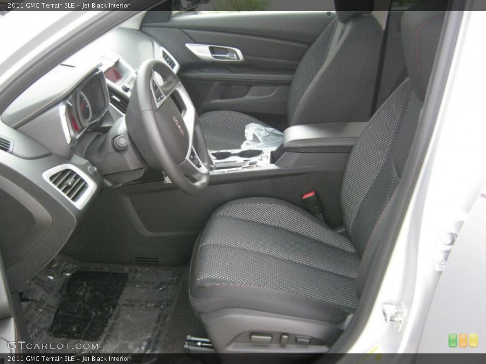 Jet Black Interior Photo for the 2011 GMC Terrain SLE #38729919