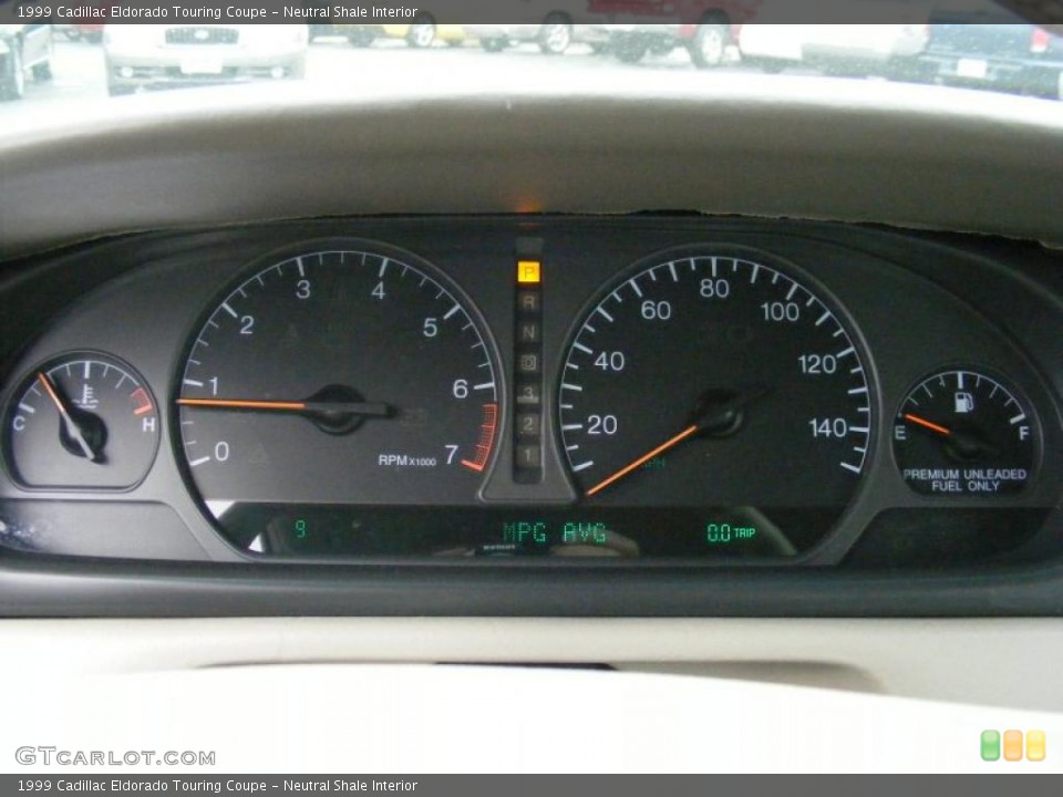 Neutral Shale Interior Gauges for the 1999 Cadillac Eldorado Touring Coupe #38730355