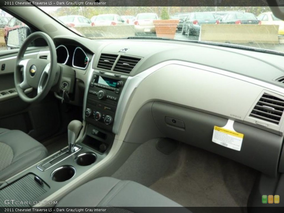Dark Gray/Light Gray Interior Dashboard for the 2011 Chevrolet Traverse LS #38730559