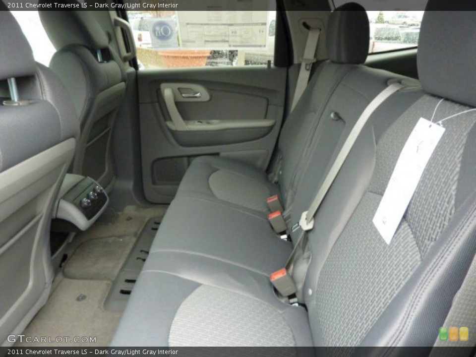Dark Gray/Light Gray Interior Photo for the 2011 Chevrolet Traverse LS #38730687