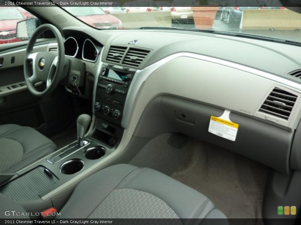 Dark Gray/Light Gray Interior Dashboard for the 2011 Chevrolet Traverse LS #38730907