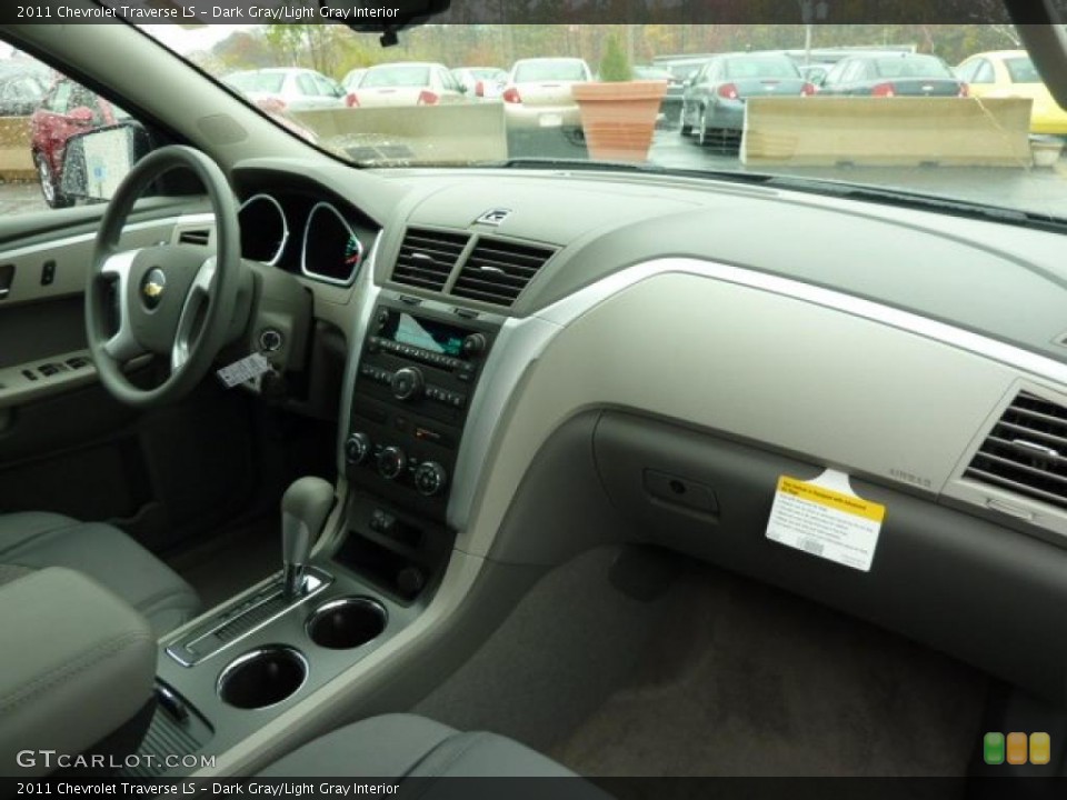 Dark Gray/Light Gray Interior Dashboard for the 2011 Chevrolet Traverse LS #38731203