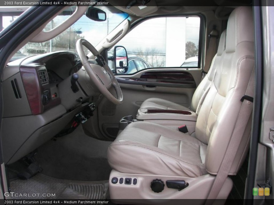 Medium Parchment Interior Photo for the 2003 Ford Excursion Limited 4x4 #38735220
