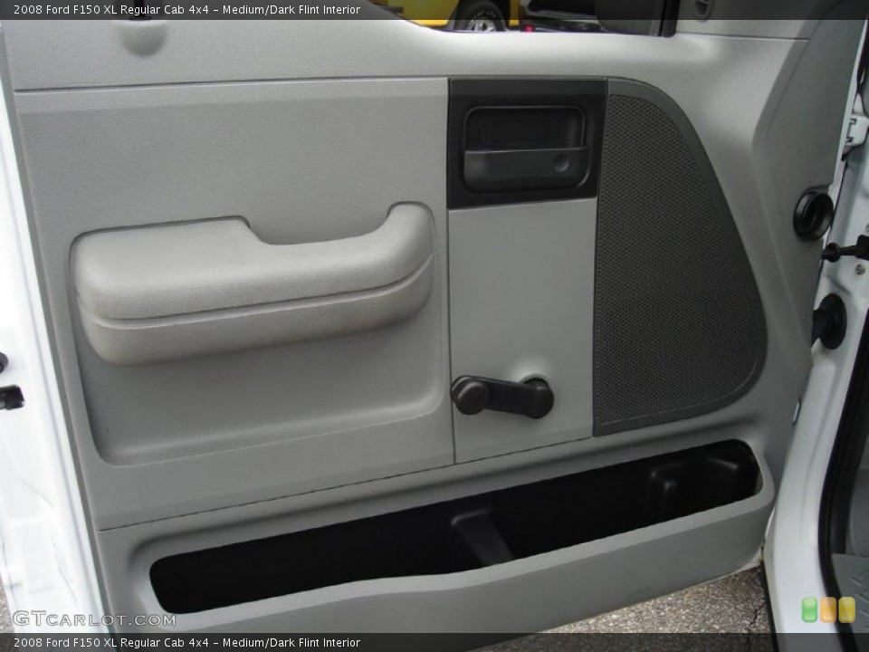 Medium/Dark Flint Interior Door Panel for the 2008 Ford F150 XL Regular Cab 4x4 #38735796