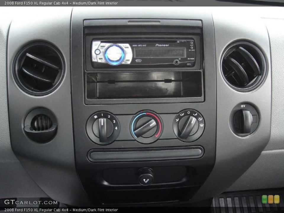 Medium/Dark Flint Interior Controls for the 2008 Ford F150 XL Regular Cab 4x4 #38735852
