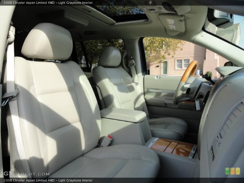 Light Graystone Interior Photo for the 2008 Chrysler Aspen Limited 4WD #38739079