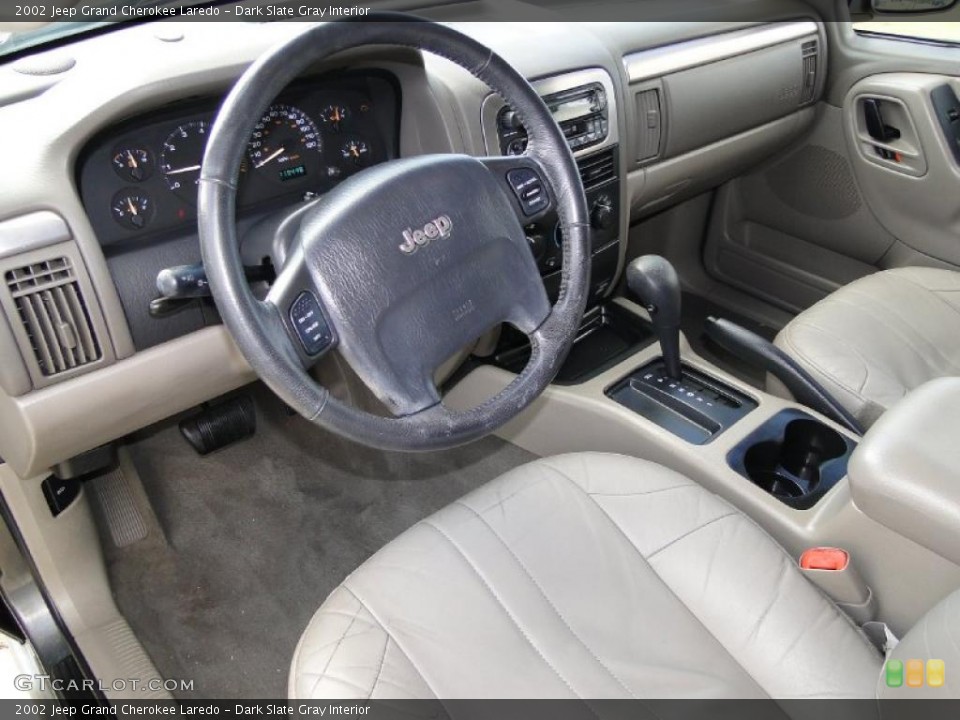 Dark Slate Gray Interior Prime Interior for the 2002 Jeep Grand Cherokee Laredo #38739595