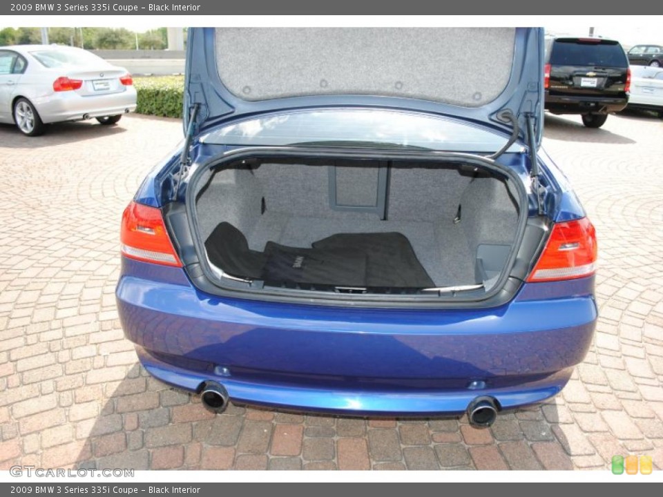 Black Interior Trunk for the 2009 BMW 3 Series 335i Coupe #38739675