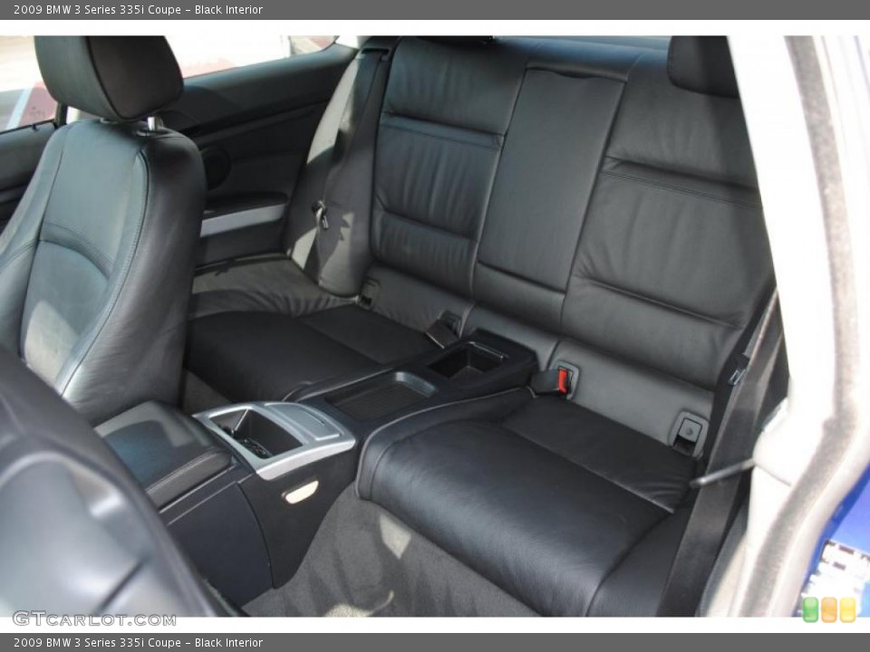 Black Interior Photo for the 2009 BMW 3 Series 335i Coupe #38739699
