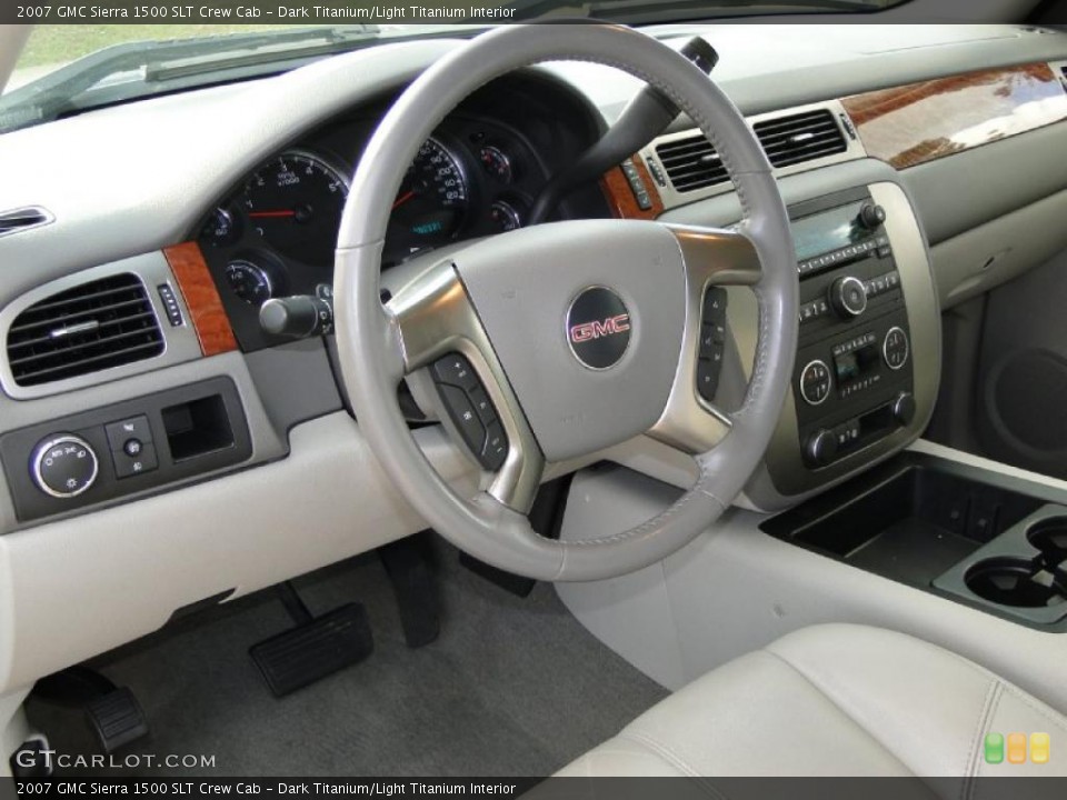 Dark Titanium/Light Titanium Interior Prime Interior for the 2007 GMC Sierra 1500 SLT Crew Cab #38740172