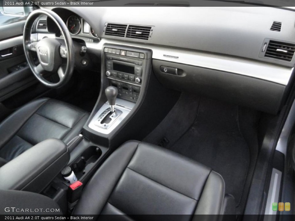 Black Interior Dashboard for the 2011 Audi A4 2.0T quattro Sedan #38740576