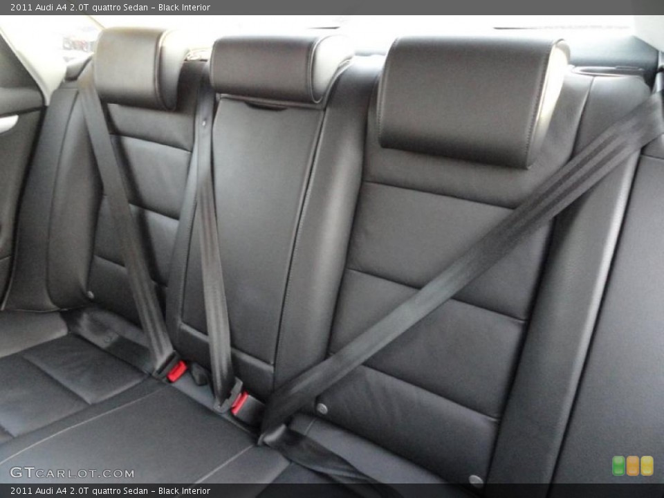Black Interior Photo for the 2011 Audi A4 2.0T quattro Sedan #38740608