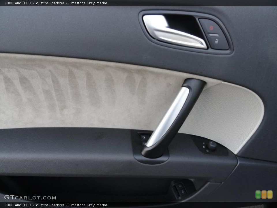 Limestone Grey Interior Door Panel for the 2008 Audi TT 3.2 quattro Roadster #38740760