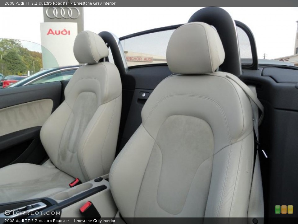 Limestone Grey Interior Photo for the 2008 Audi TT 3.2 quattro Roadster #38740772