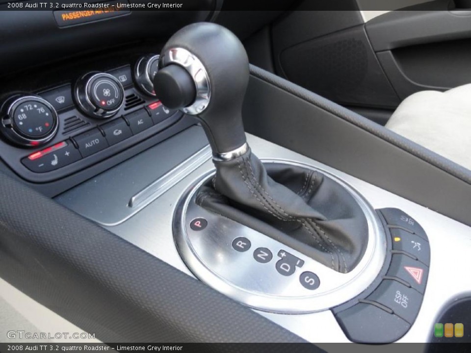 Limestone Grey Interior Transmission for the 2008 Audi TT 3.2 quattro Roadster #38740848