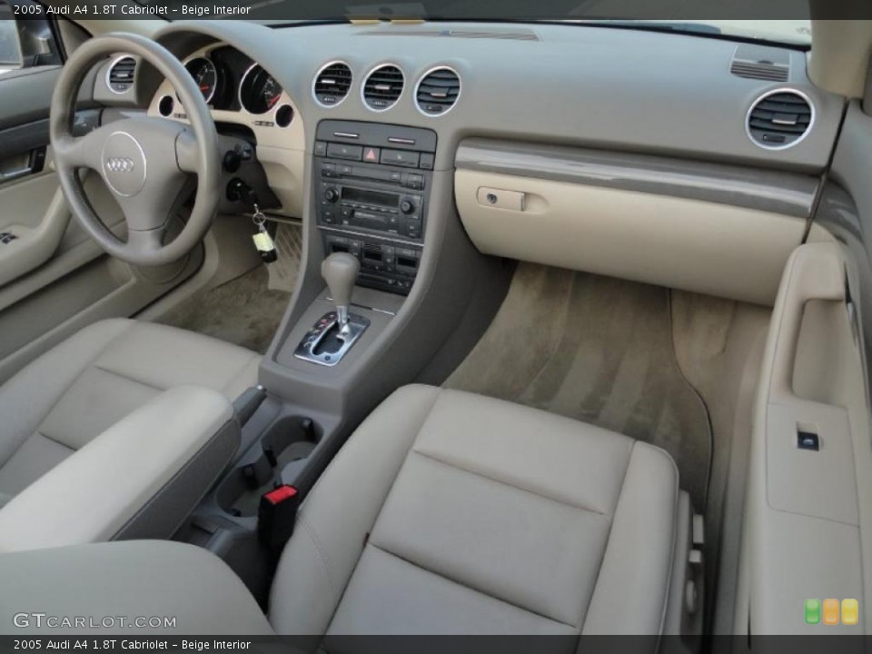 Beige Interior Photo for the 2005 Audi A4 1.8T Cabriolet #38741028