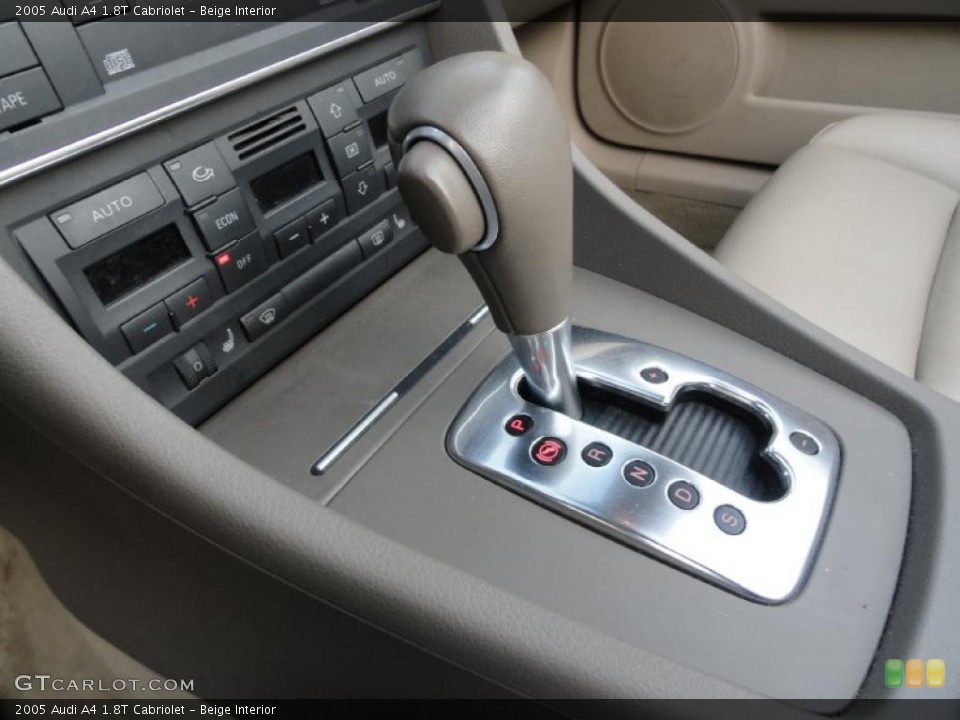 Beige Interior Transmission for the 2005 Audi A4 1.8T Cabriolet #38741056