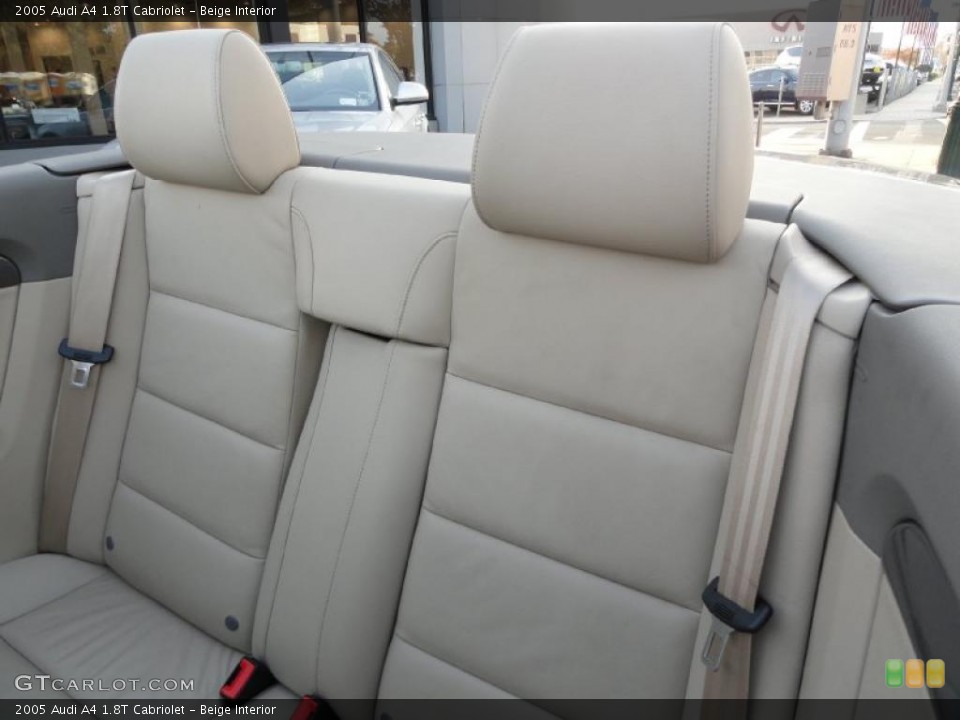 Beige Interior Photo for the 2005 Audi A4 1.8T Cabriolet #38741068