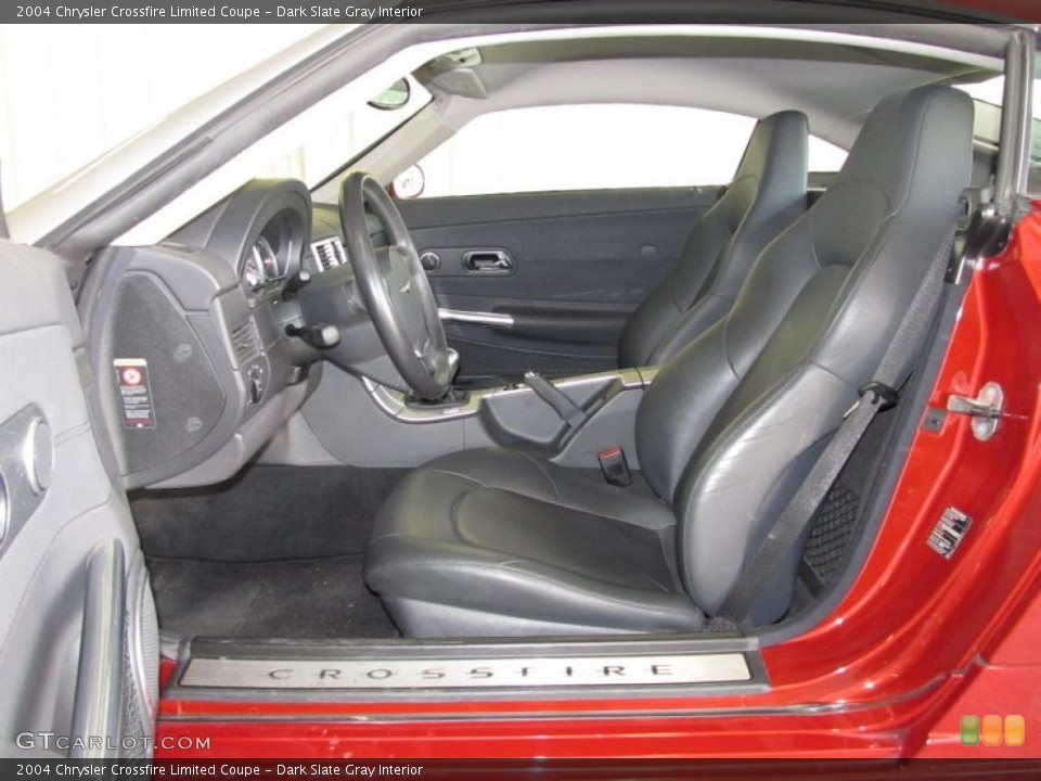 Dark Slate Gray Interior Photo for the 2004 Chrysler Crossfire Limited Coupe #38741248