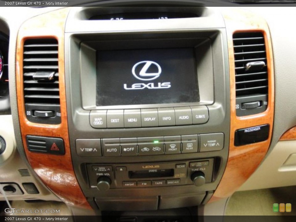 Ivory Interior Controls for the 2007 Lexus GX 470 #38741981