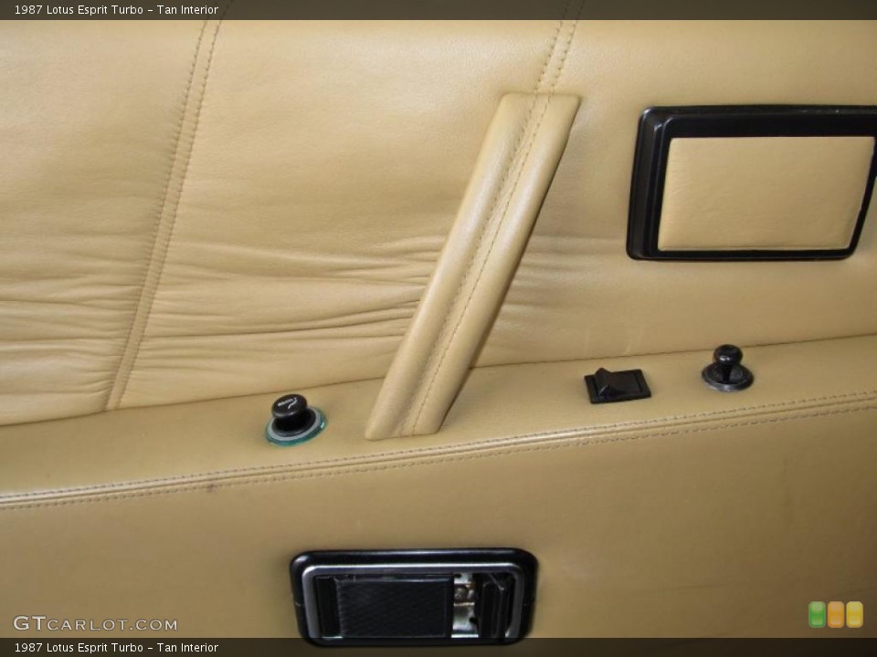 Tan Interior Door Panel for the 1987 Lotus Esprit Turbo #38742320