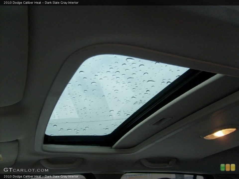 Dark Slate Gray Interior Sunroof for the 2010 Dodge Caliber Heat #38742988