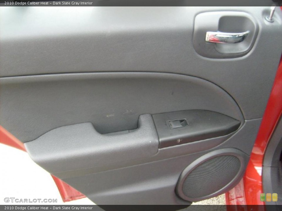 Dark Slate Gray Interior Door Panel for the 2010 Dodge Caliber Heat #38743036
