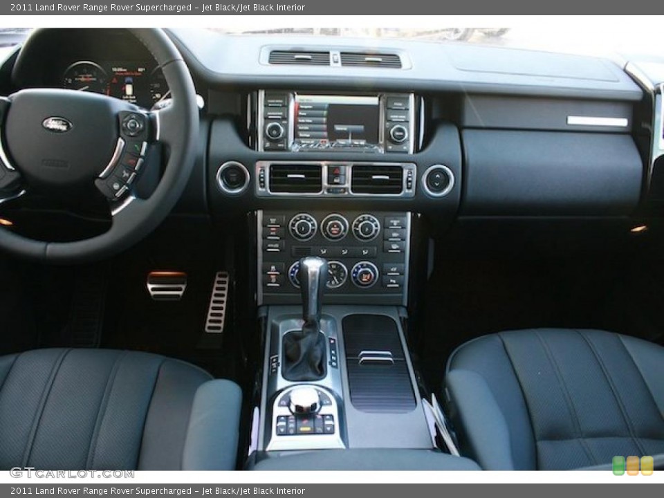 Jet Black/Jet Black Interior Dashboard for the 2011 Land Rover Range Rover Supercharged #38743404