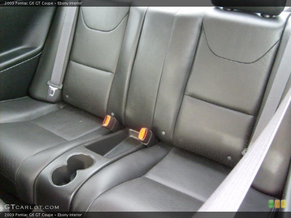 Ebony Interior Photo for the 2009 Pontiac G6 GT Coupe #38743408