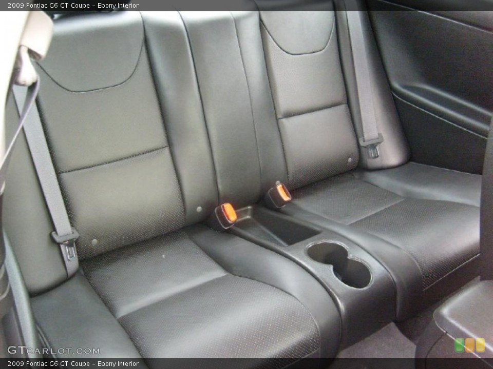 Ebony Interior Photo for the 2009 Pontiac G6 GT Coupe #38743448