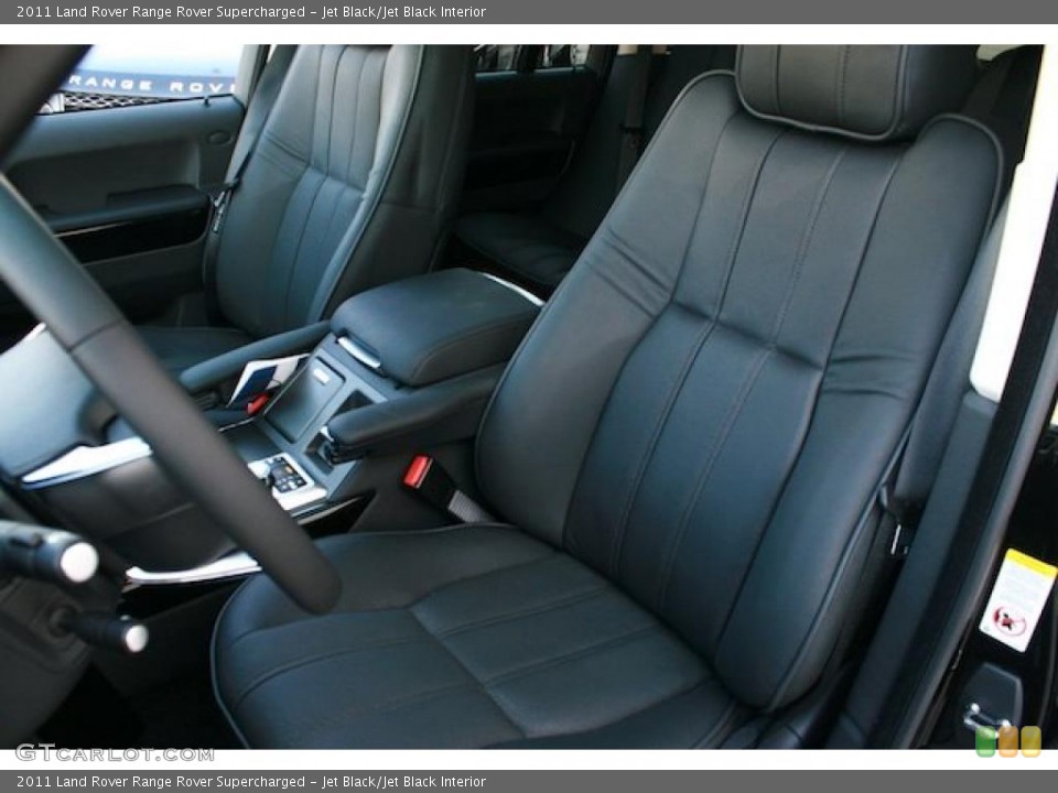 Jet Black/Jet Black Interior Photo for the 2011 Land Rover Range Rover Supercharged #38743544