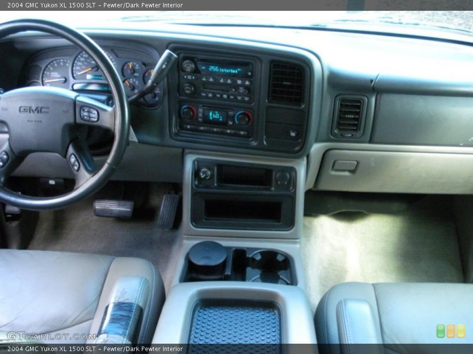 Pewter/Dark Pewter Interior Dashboard for the 2004 GMC Yukon XL 1500 SLT #38743656