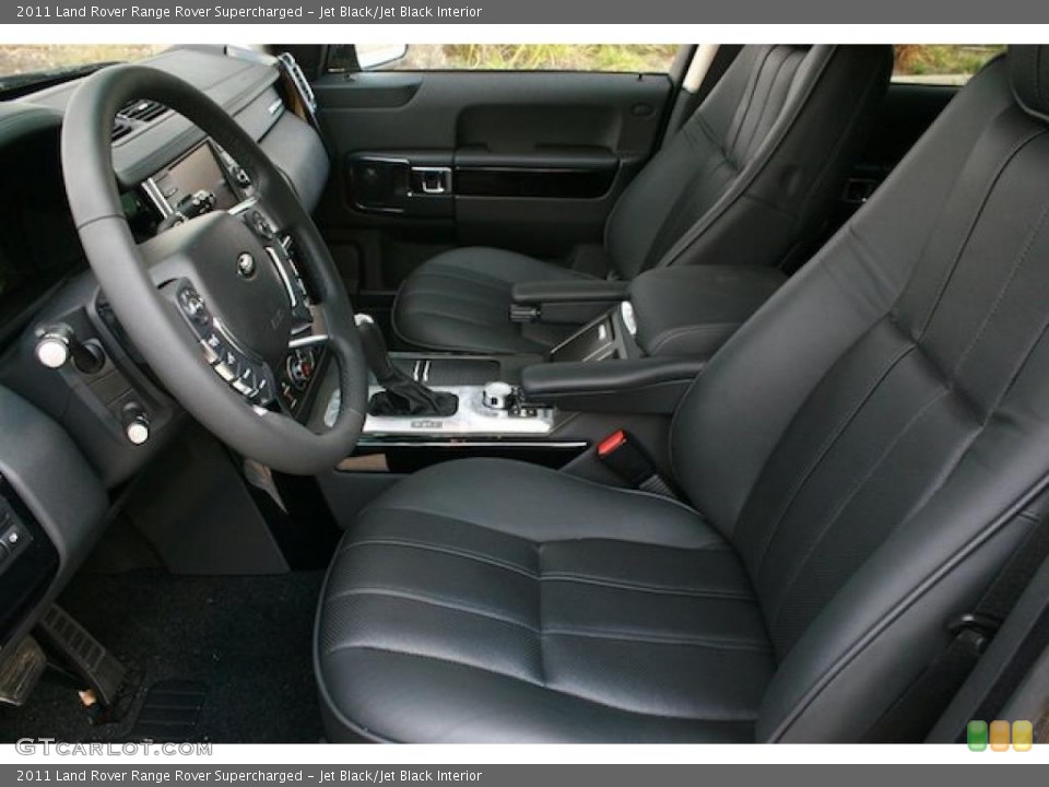 Jet Black/Jet Black Interior Photo for the 2011 Land Rover Range Rover Supercharged #38743756