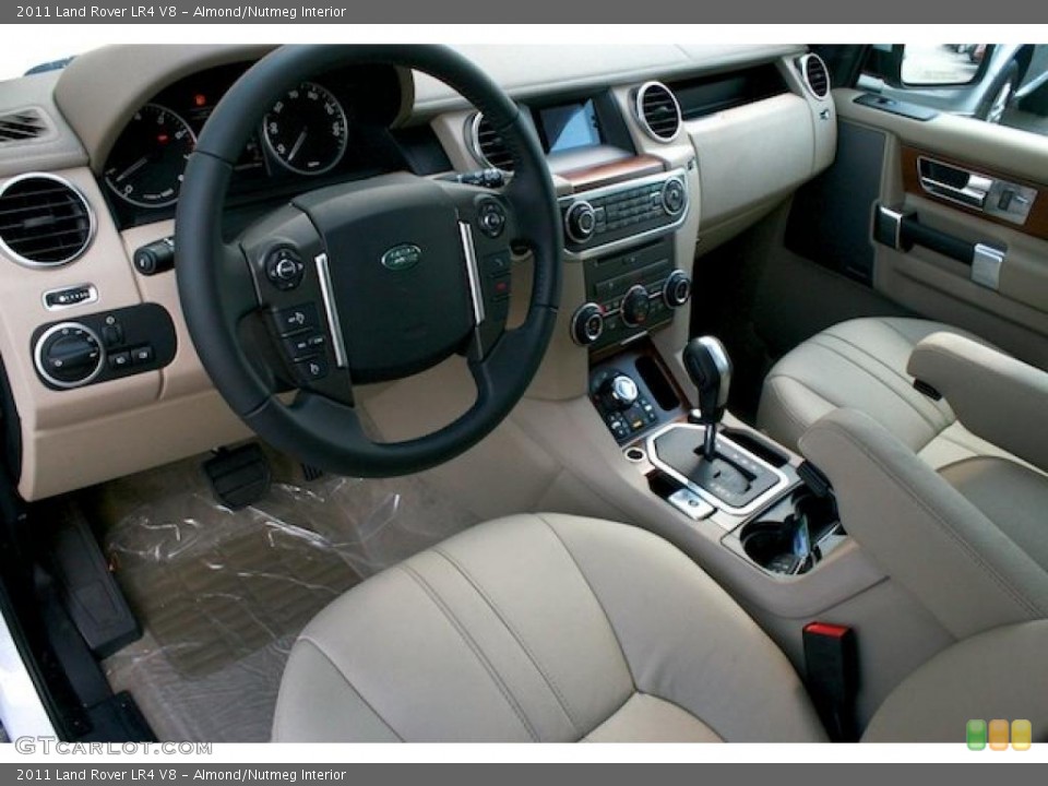 Almond/Nutmeg Interior Prime Interior for the 2011 Land Rover LR4 V8 #38744208